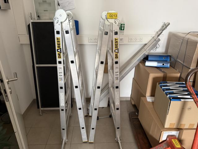 DRABEST Pro 4in1 Aluminiumleiter
